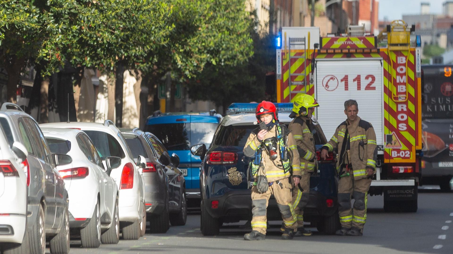 Trasladado al hospital por inhalación de humo tras un incendio en su